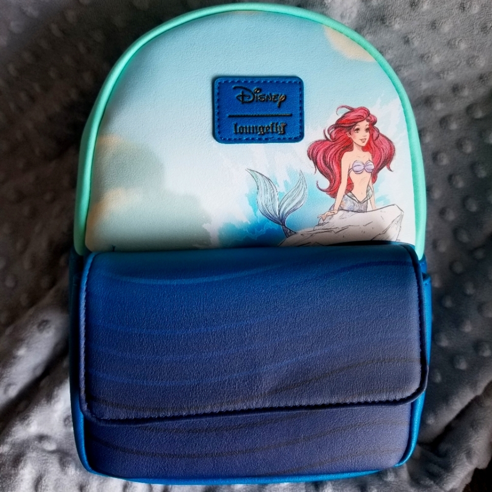 Ariel Loungefly mini backpack